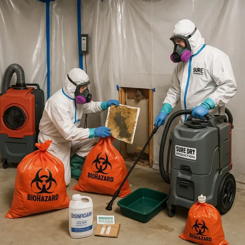Contaminated Water Handling Protocols process in Sunbury, PA